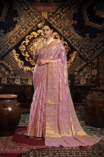 Pink Jimmy Choo Saree