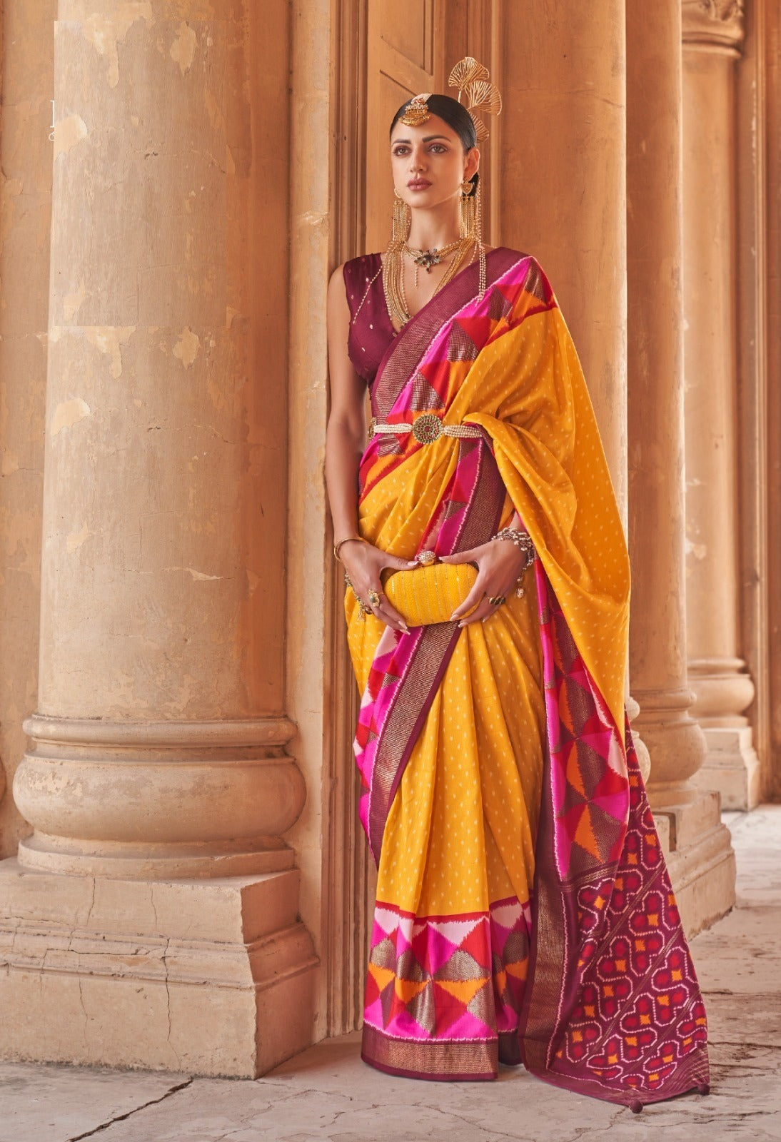 Maharashtrian Bride In Yellow Saree | safewindows.co.uk