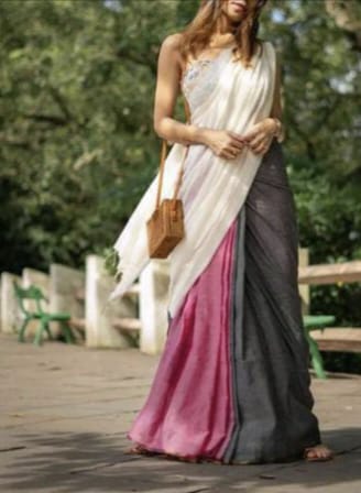 Multi Color Cotton Saree