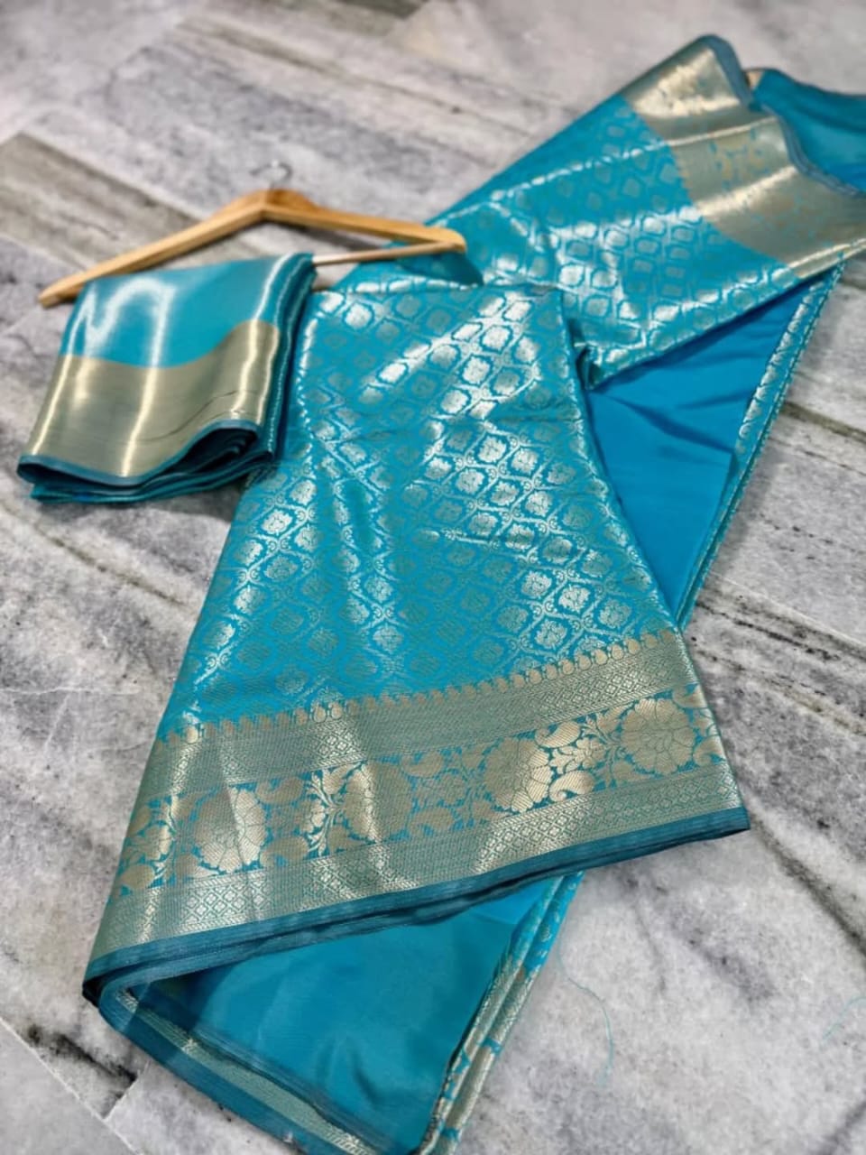 Keerthy Suresh Mam Inspired Kanjivaram Tissue Saree