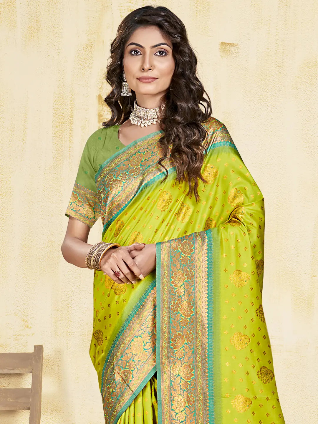 Light Green Silk Saree