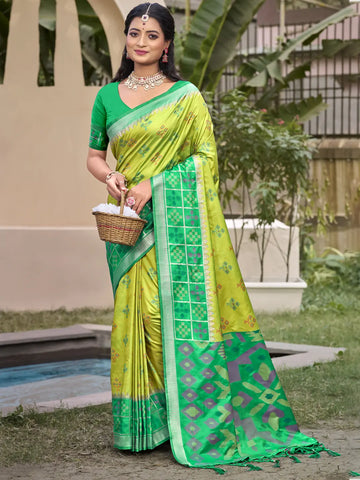 Light Green Silk Saree