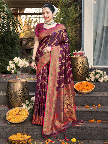 Sangam Beautiful Silk Saree