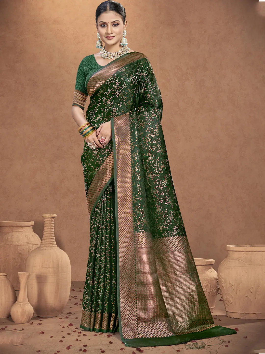 Green Silk Saree