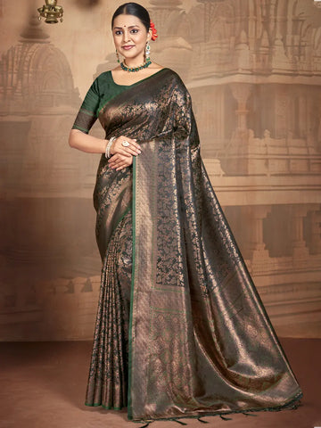 Green Silk Saree