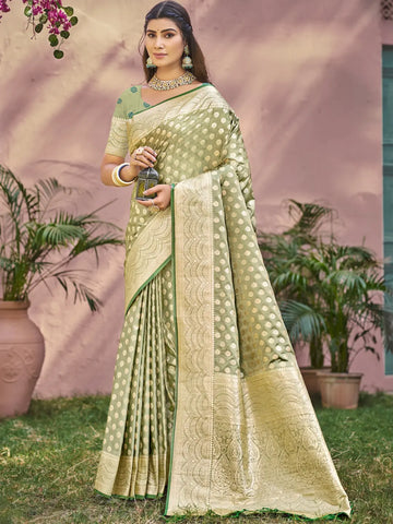 Light Green Silk Saree