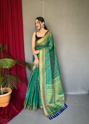 Green Silk Saree